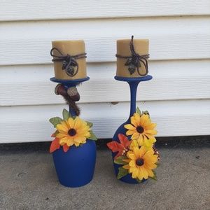 Decorative candle holders